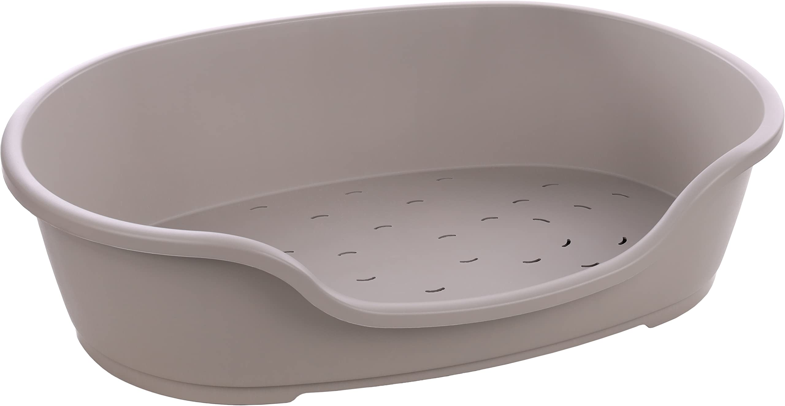 Flamingo Basket Tuck Oval Grey XXXL 125x81x33,5cm