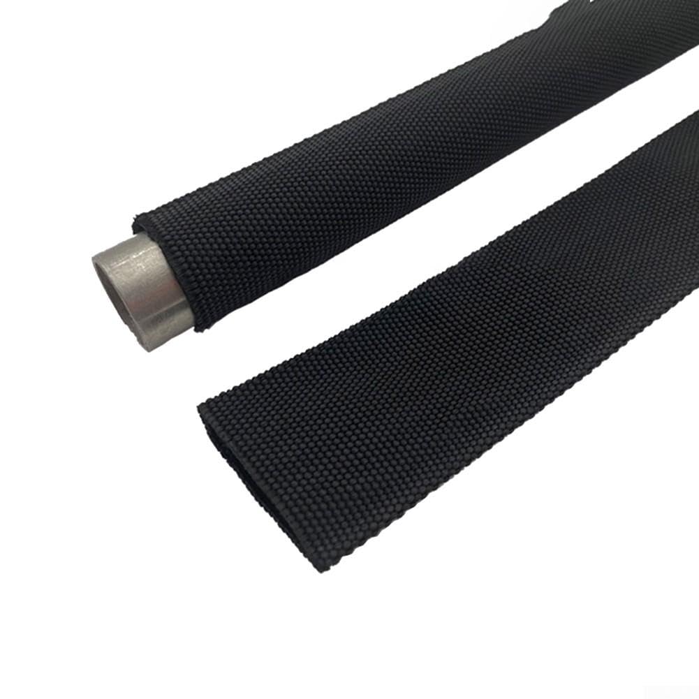 Nylonschlauch Hydraulikschlauch Schutzschlauch Schwarz Flammhemmend Abdeckung für Schweißarbeiten Industrie 1 Stück(56MM)