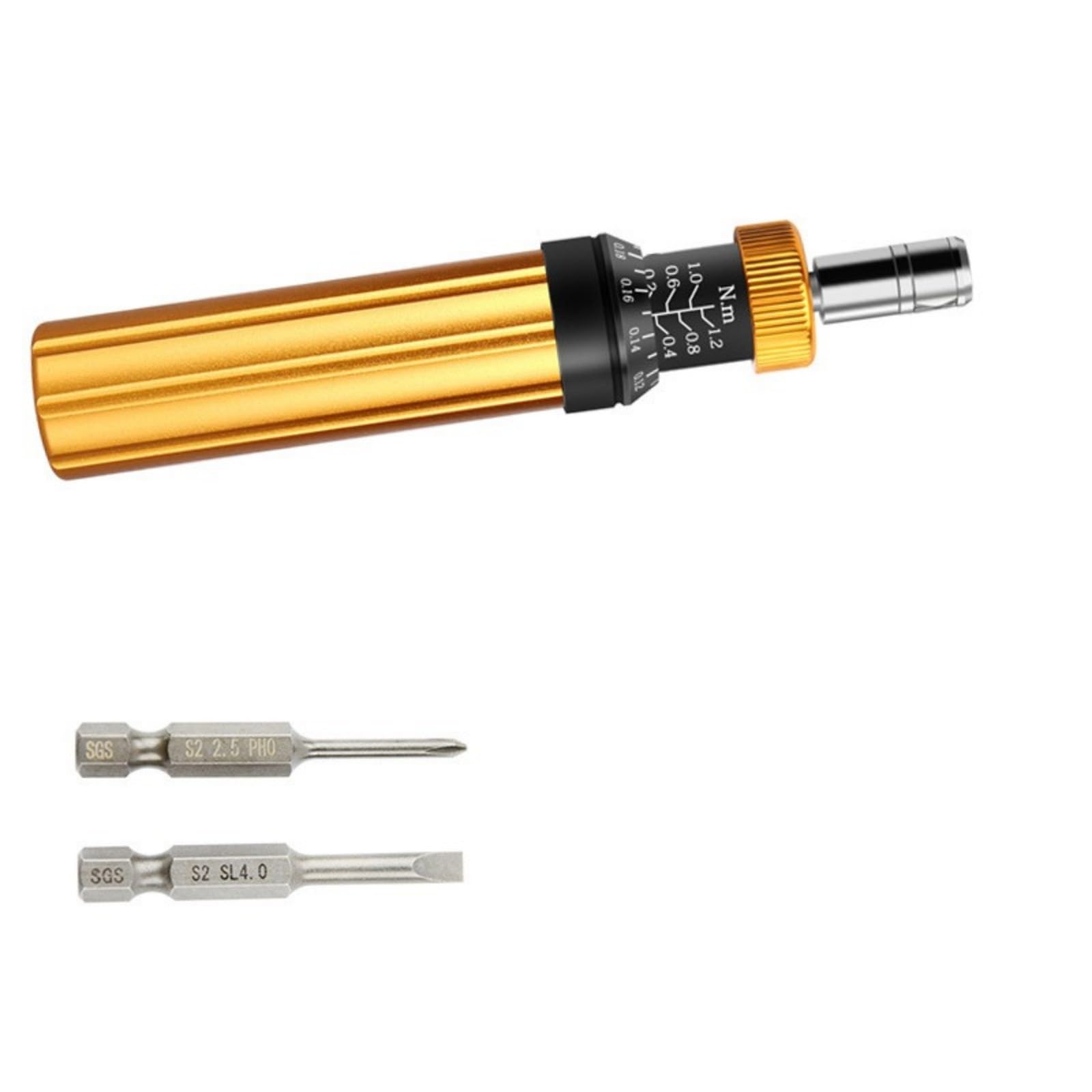 Tsophreniq Asq 0.6 Torques Screwdriver With Universally 6.35Mm Hexagonal Shank For Multimodel Fastener Applications Resistant Alloy Steel Torques Screwdriver