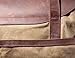 Vintage Handmade Waxed Canvas & Leather Shoulder Bag - Mens Crossbody Briefcase - Fits Laptops Up to 17 inch - Waterproof & Lightweight Everyday Handbag