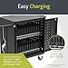 Pearington 30 Device Mobile Charging/Storage Cart for iPads, Tablets, Laptop, and Chromebook, Up to 13-inch Screen Size, Classroom Locking Charging Station