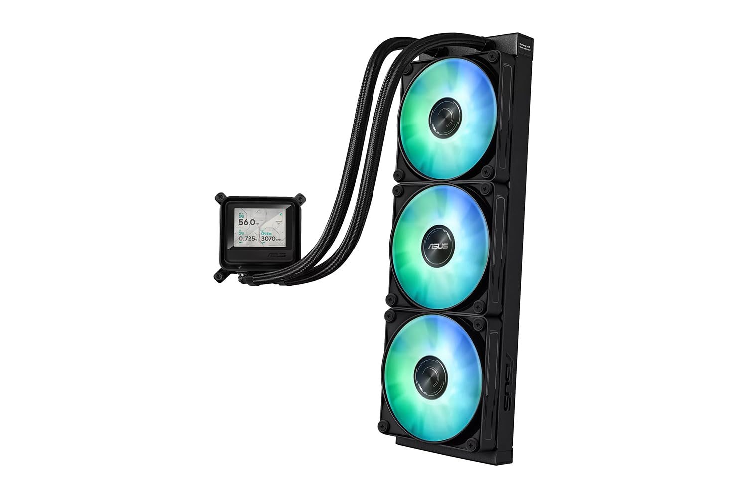 ASUS MAX Gaming LC 360 ARGB LCD, czarny (90RC01G1-B0EAY0)