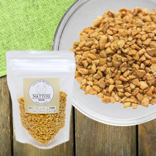 NATTOU 納豆 フリーズドライ ひきわり 犬 猫 塩分不添加 国産 無添加 ドッグフード 腸活 トッピング おやつ ペットフード