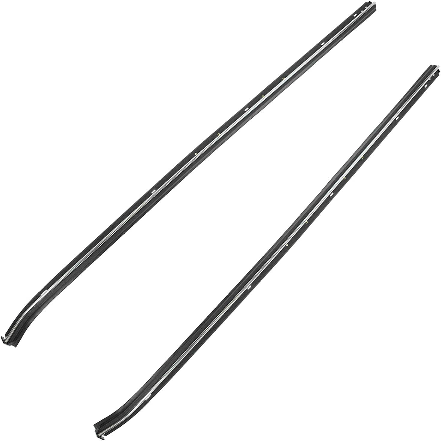 1A Auto Window Sweep Weatherstrip Outer Pair for El Camino Sprint Chevelle Malibu 2
