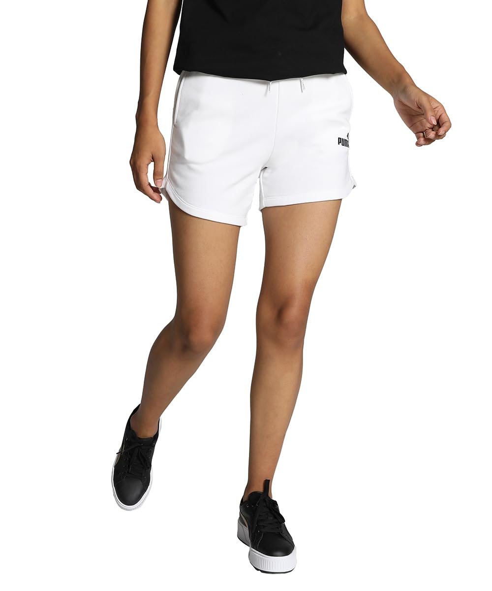PUMA ESS 5" " High Waist Shorts TR - Pantalón Corto Mujer