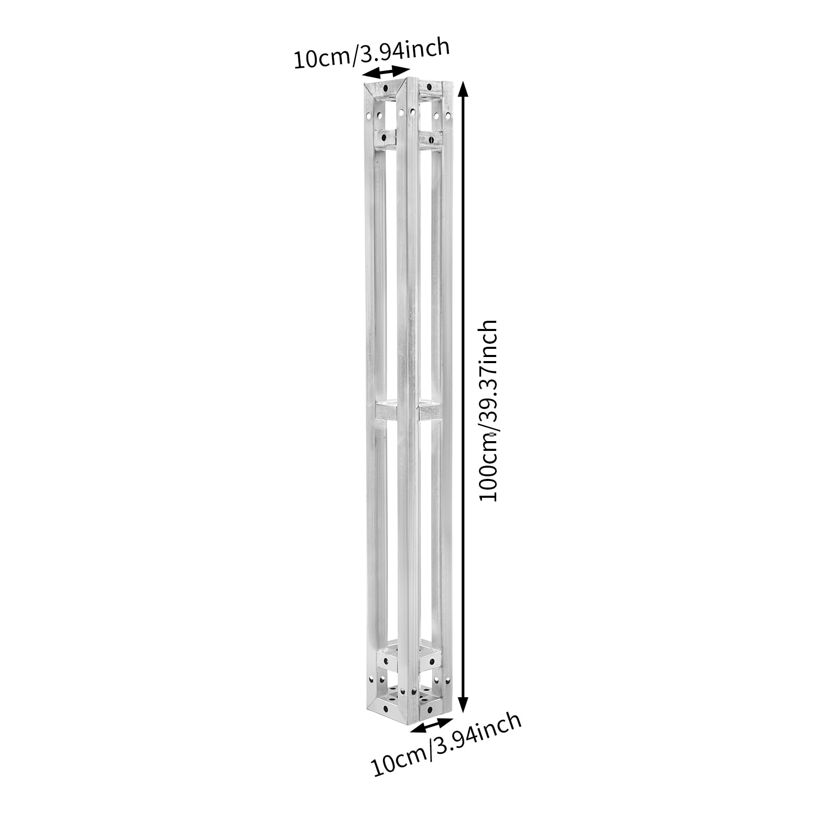 Professional Licht Stativ Set,Traverse - DJ Stand,3 Stück Bühne Truss Stand für Hochzeiten,Aufbau von Bühnenhintergründen, Aufhängen von Werbebannern,Stahlrohr ( je Trägers 200 kg)