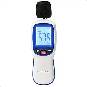 Decibelímetro Digital 30 a 130 Db Lorben Aparelho Medidor Sonoro Som Ruído Barulho Profissional Portátil Sem Fio