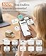 NIIMBOT B21 Etikettendrucker mit 1 Rolle Starterband, Bluetooth Selbstklebendes Etikettiergerät, Beschriftungsgerät Druckgröße 20-50mm Kompatibel mit iOS und Android für Zuhause, Büro (Beige)