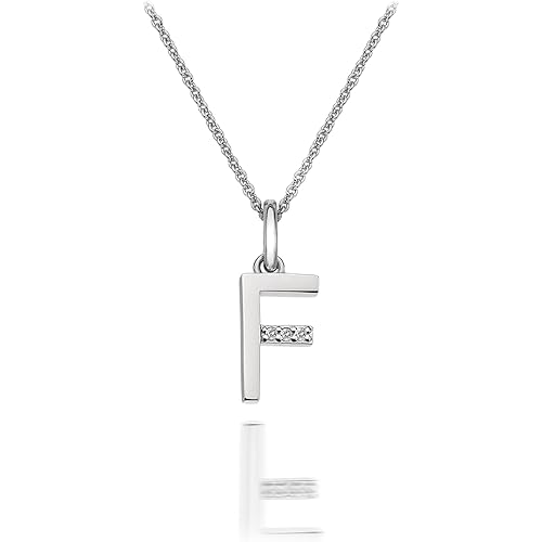 Hot Diamonds DP406 Ladies "F" Micro Pendant