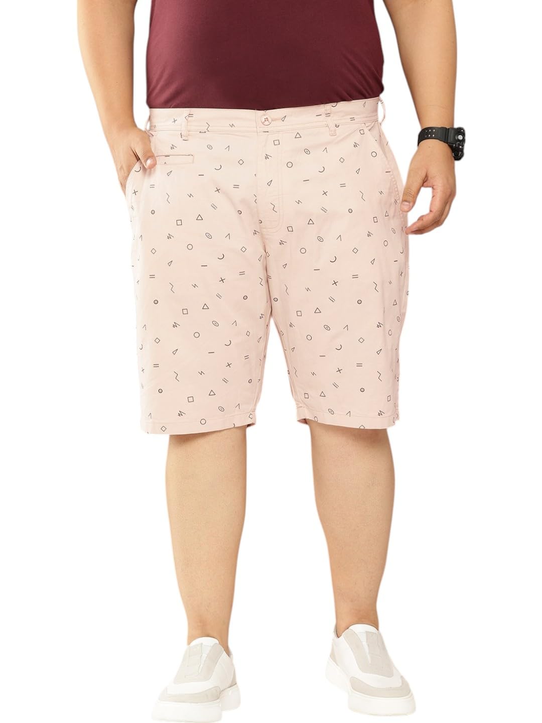 thomas scott Men's | Regular Fit | Plus Size | Casual | 100% Cotton | 4 Pocket | Shorts for Men-picture-26