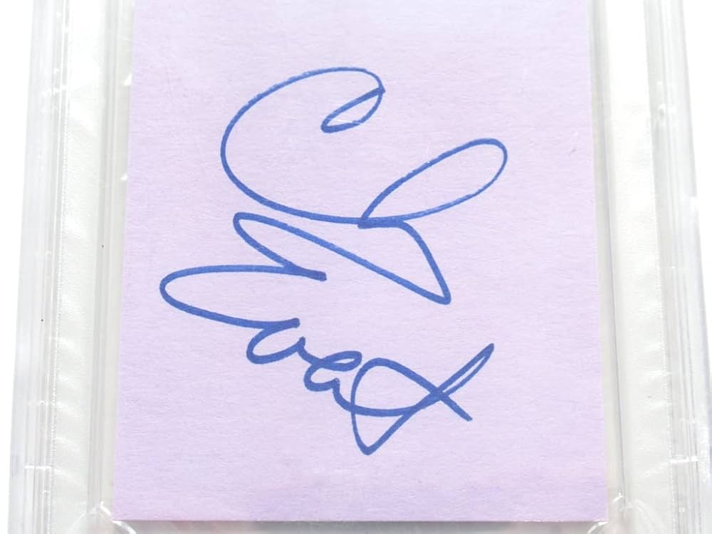 Amazon | クリス・エバート 直筆 サイン 入り カット カード