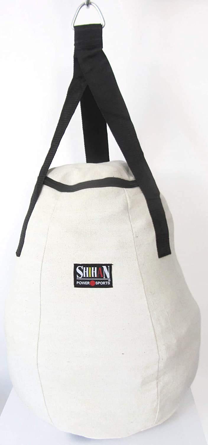 Buy Shihan Power Sports White Canvas Maize Bag Ball Punch Bag Boxing