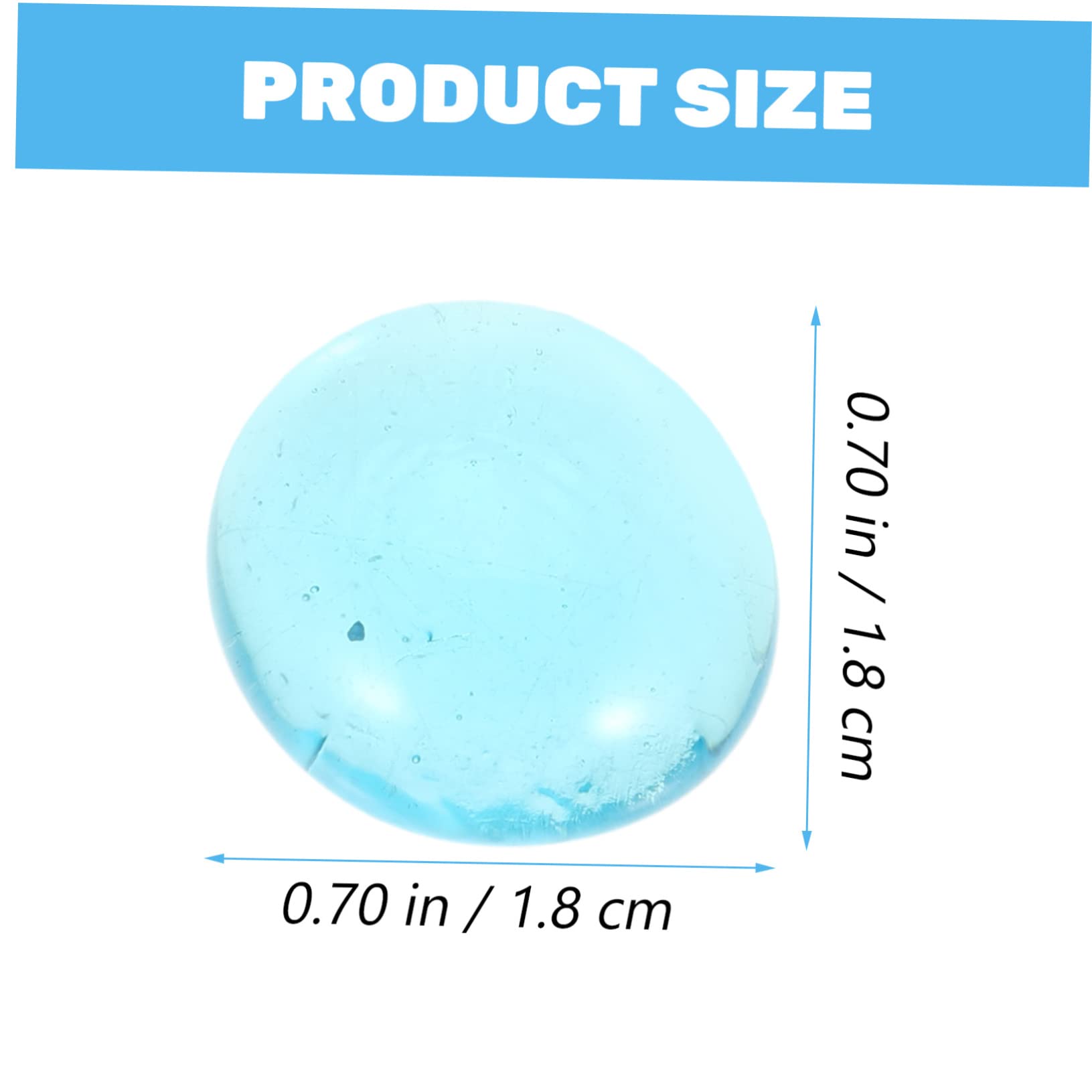 1sacchetto in Vetro Per Acquario Per Acquario Decorazioni in Vetro Per Braciere Vetro Per Braciere Pietre Decorazioni Liscia e Resistente Riutilizzabile