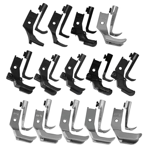 Set de 14 piezas de pies para máquina de coser industriales miniatura 2