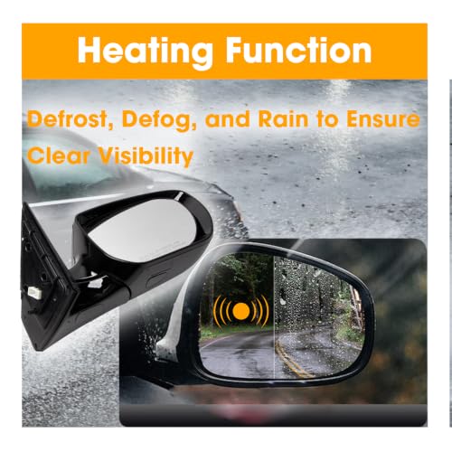 Right Side Heated Mirror Assembly Fit for Hyundai Santa Fe Sport 2013-2018 by vierzweites - Used condition - Image 5