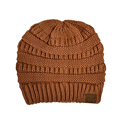 Image of Cambridge Select Thick Slouchy Knit Oversized Beanie Cap Hat
