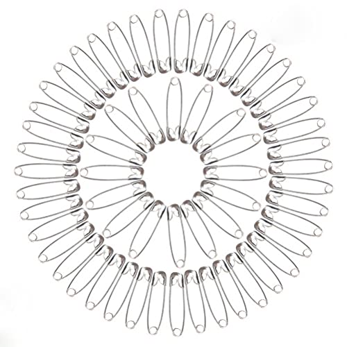 Ruix 1000 Pièces Mini Épingles de Sûreté, 26 mm Épingles à Nourrice Argenté Pour Travaux de Couture