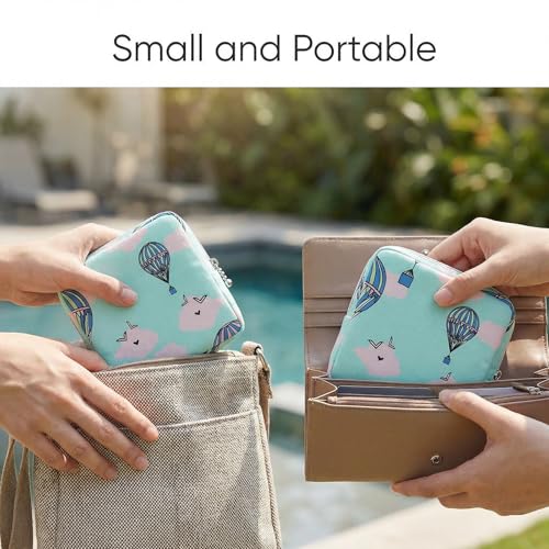 Image of 3Pcs Sanitary Pad Pouch, Sanitary Napkin Bag Pads for Women Pads Bags