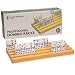 Yellow Mountain Imports Professional Domino Racks/ Trays (Set of 4)- Fits Perfectly for Professional Size Dominoes 2" x 1" x 3/8" Thick (50mm x 25mm x 9.5mm) - Dominos NOT Included