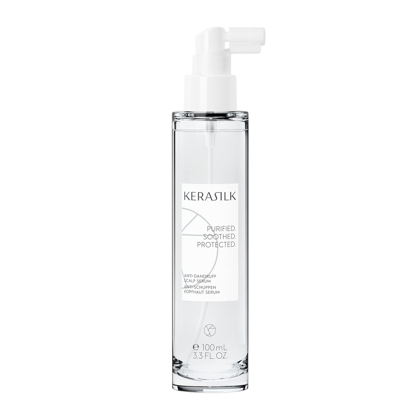 Kerasilk Prelavado exfoliante para cuero cabelludo graso, fórmula vegana, 250 ml