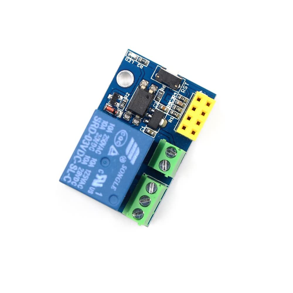 xcluma ESP8266 ESP-01S wifi Base Board with 5V Relay (B09NNS5X6V) Amazon Price History, Amazon Price Tracker