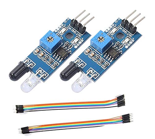 AVS COMPONENTS 2 Pcs of IR Proximity Sensor with (10 + 10 Jumper wire M to M And M to F) Connector Wire (B091PYBY4Y) Amazon Price History, Amazon Price Tracker
