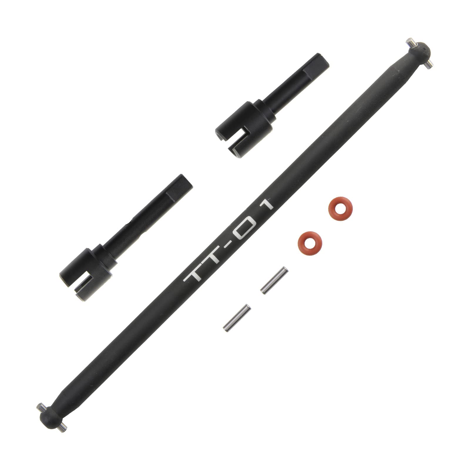 HOBOHY TT01 Aluminum Drive Shaft and Propeller Joint Set for Tamiya RC Car TT-01 TT-01E Chassis Upgrades Replace Parts