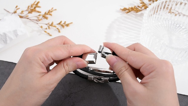 Papasplatz Bracciale In Pelle Regalo, Regali Per Il Papà Natale