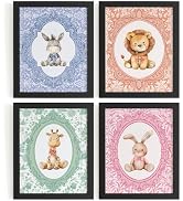 DSHFG Nursery Boho Kids Room Wall Decor Girls Bedroom Wall Art Decor, Pink Wall Decor for Girls B...