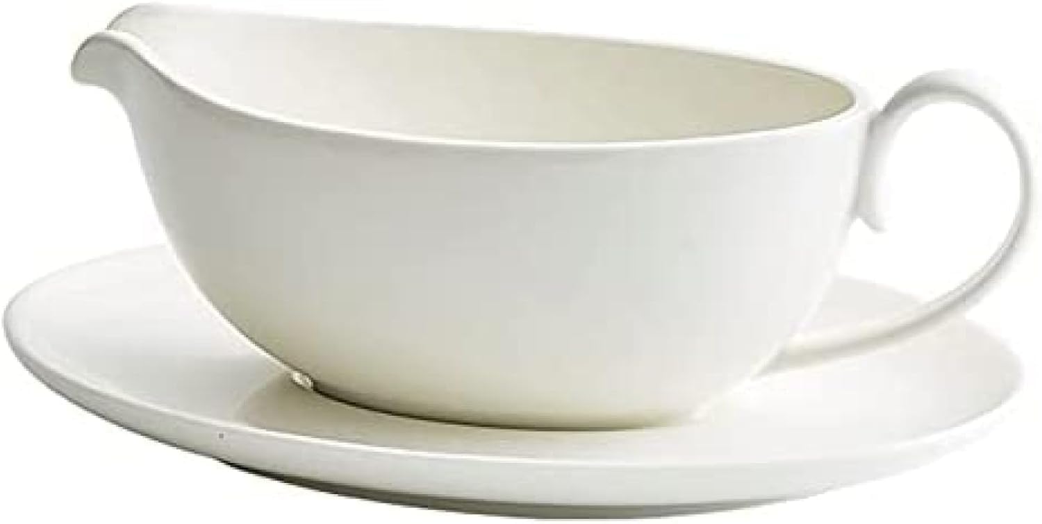 Sos łódź biała porcelana sos łódź z tacą wysokotemperaturowa glazurowana ceramika spodek do sosu ręcznie wykonany przydatny praktyczny garnek do sosu dla smakoszy sos nalewak