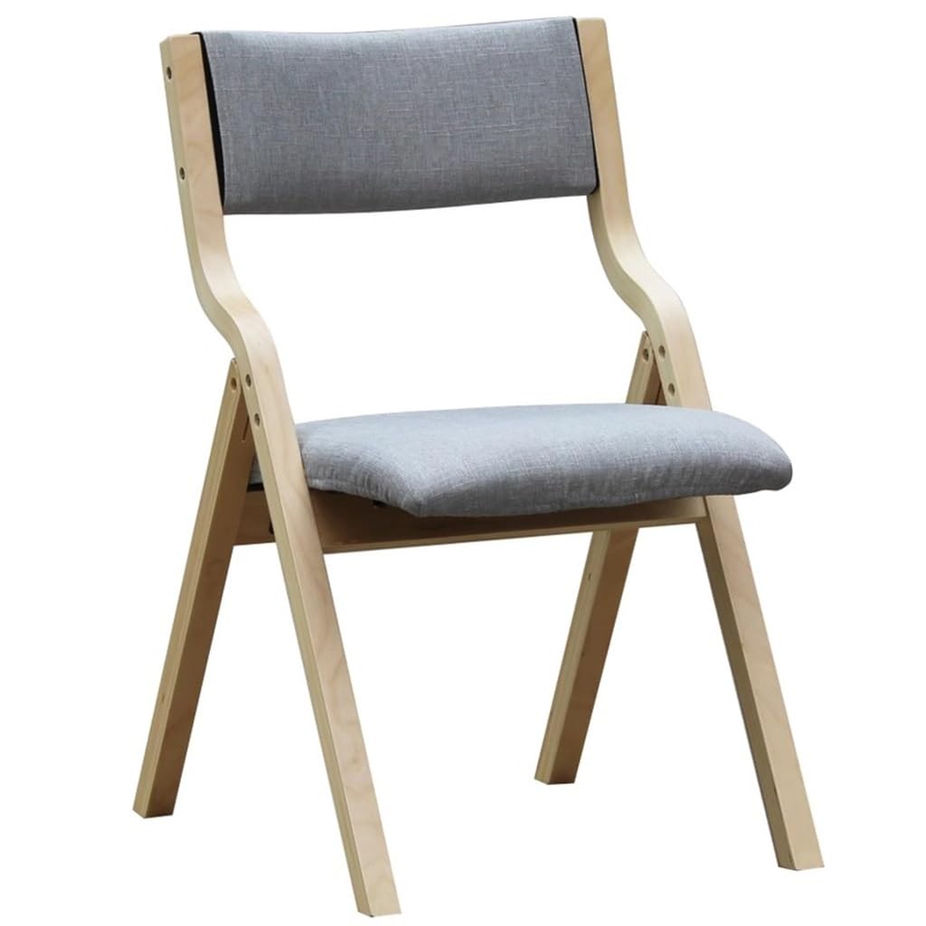 Chaise de salle à manger pliante confortable pour petit espace et cuisine