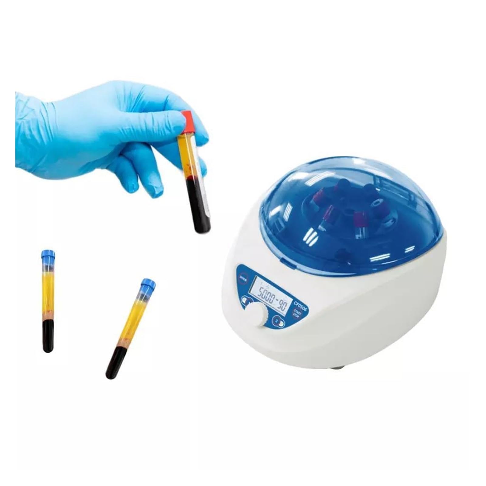 Centrifughe, Centrifuga a bassa velocità PRP/PRF/CGF/Centrifuga for odontoiatria 300-5000 giri/min Forniture mediche Laboratorio for provette for prelievo di sangue da 5 ml
