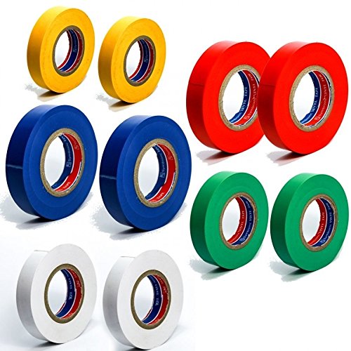 Takestop® Rotolo Nastro PVC Isolante Isolato