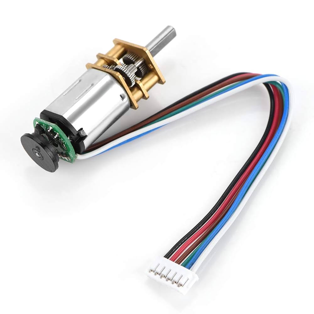 Amazon.com: 12BY20 DC 6V 2W Micro, Gear Motor with Encoder