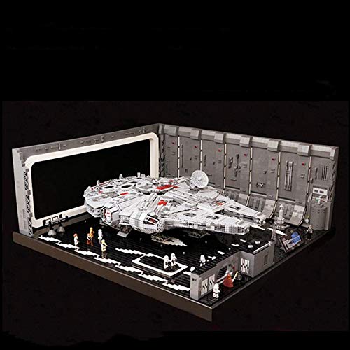 Vonado Docking Bay 327 Hanger Building Blocks, Creative Collectible Building Brick Model Set for Gifts, MOC Building Block Kit for 75192 Millennium Falcon Building Toys(7800+PCS)