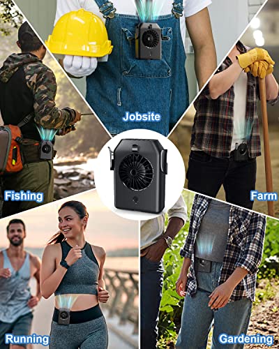 Portable-Fan-10000mAh-Rechargeable-Mini-Waist-Fan-With-Max-24H-Working-Time-3-Speeds-5100RPM-Strong-Airflow-Wearable-Personal-Clip-Fan-Belt-Fan-for-Outdoor-Jobsite-Farms-Traveling-Fishing