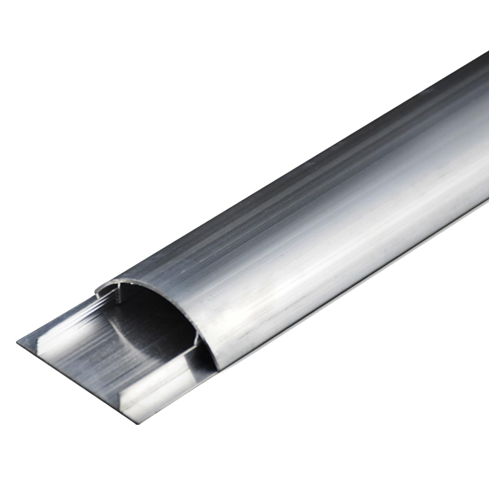 kabelkanal Kabelkanal Aus Metall, Kabelkanal Zur Kabelführung Für Gewerbebetriebe/Garagen/Labore, Selbstklebende Kabelmanagement-Abdeckung Zur(L W H 180CM x 112MM x 35MM)