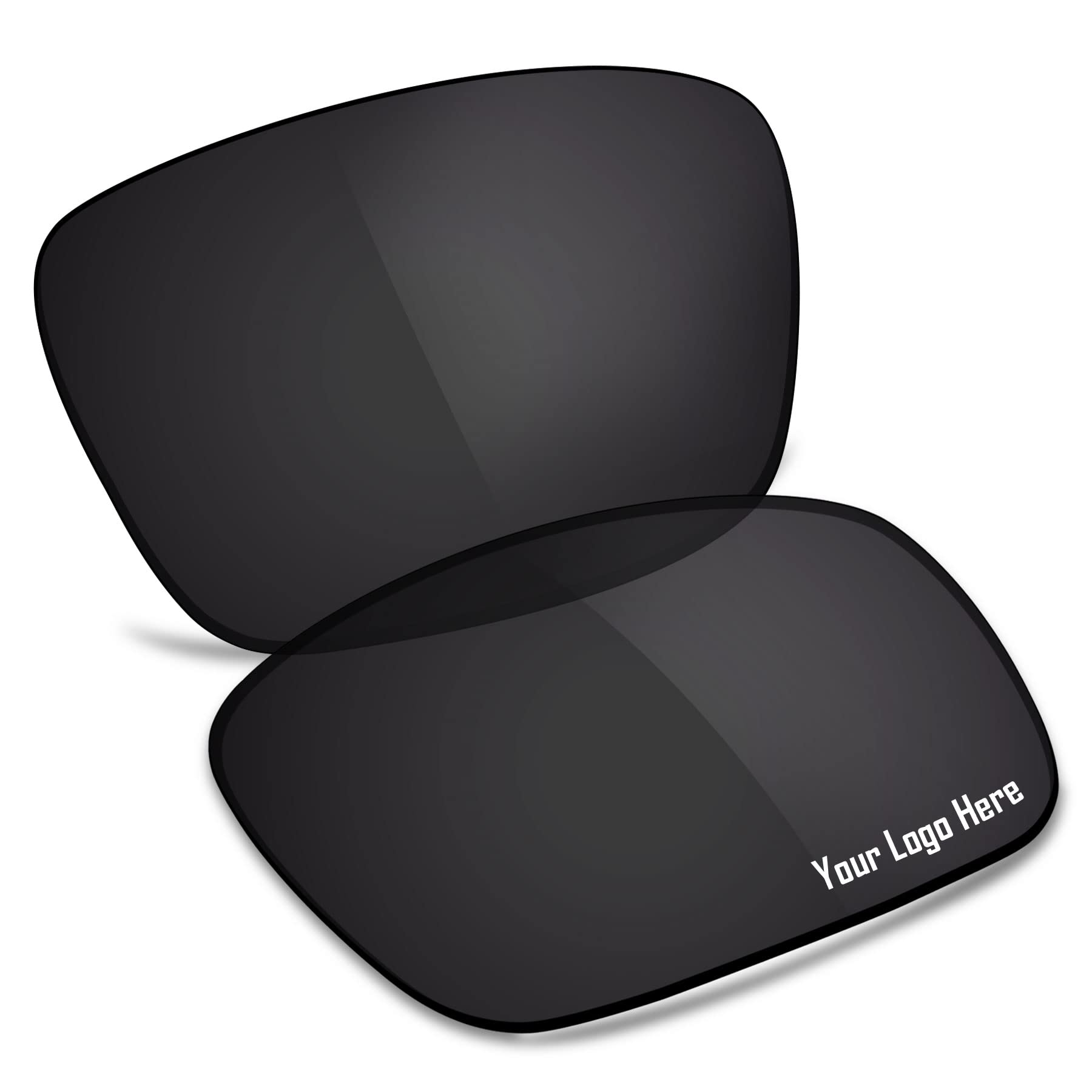 Replacement Lenses for Oakley Sliver OO9262 Sunglass - Customized Dark Black