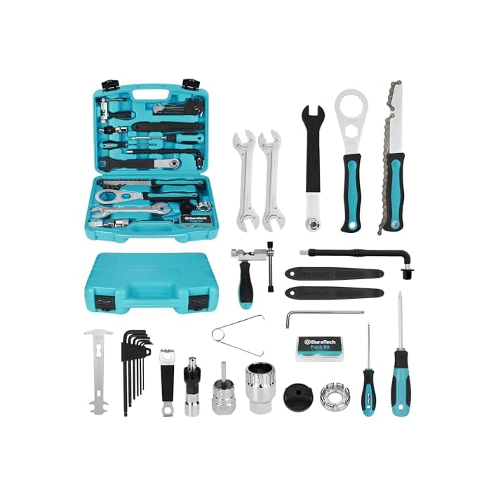 DURATECH 35PC Bike Repair Kit With Carry Case