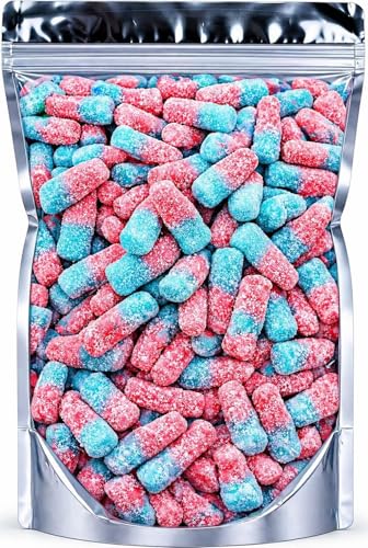 ZANGOC Fizzy Bubblegum Bottles Sweets - 500g Bulk Bag - Assorted Sweet Pick and Mix for Parties Gifts and Sharing