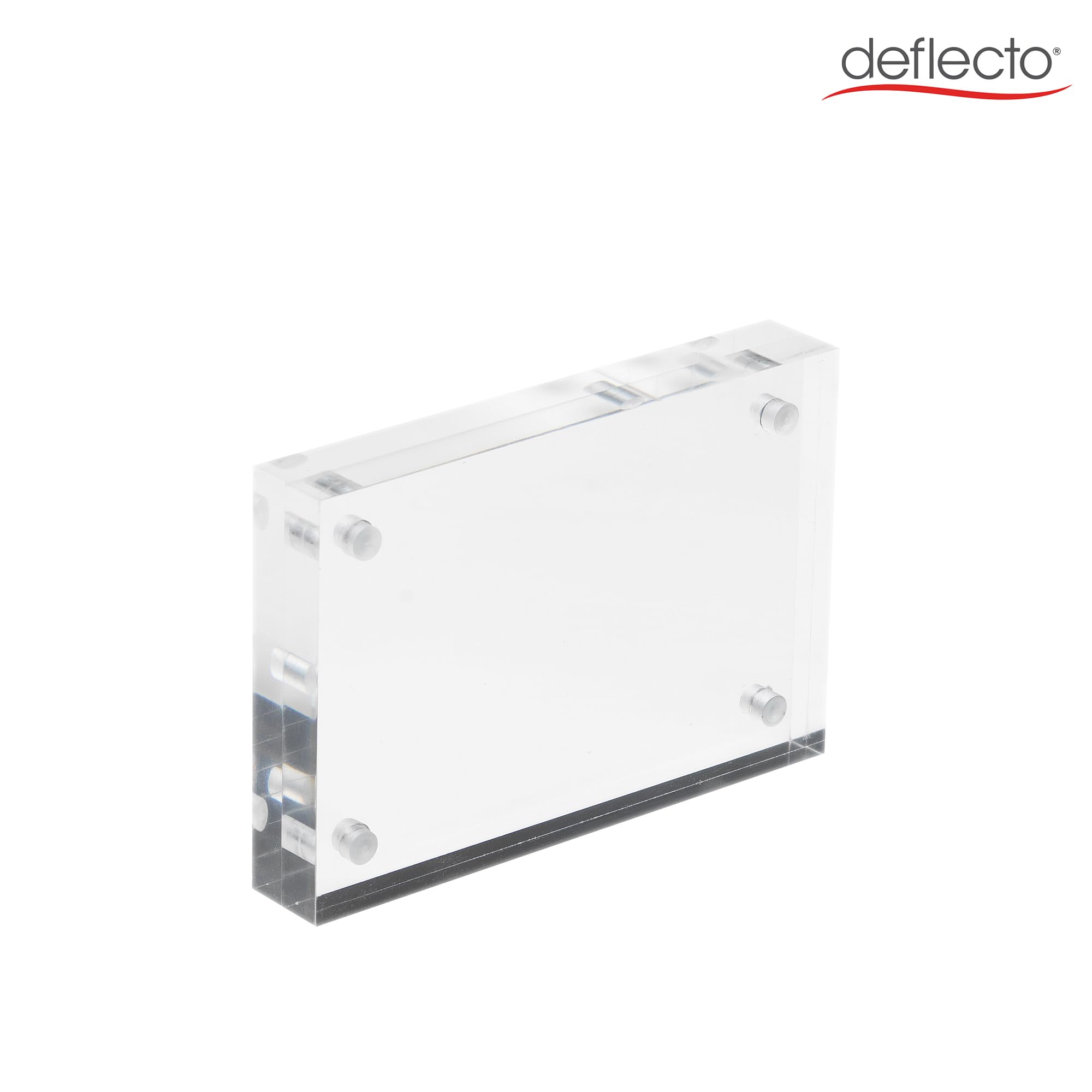 Deflecto 949880 - Bloques magnéticos para tarjetas de visita