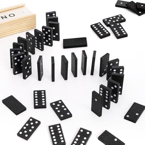 Noamus Set de Mini Dominós de Madera 30 Packs miniatura 7