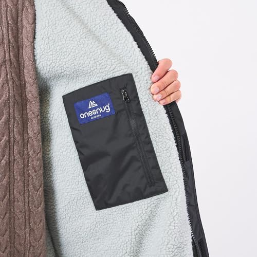 Unisex Outdoor-Wickelmantel, langärmelig, winddicht und wasserdicht, mit Kapuze, für Strand, Wildschwimmen, Surfen und Spazierengehen, übergroß, schnell trocknend, Schwarz , S-M