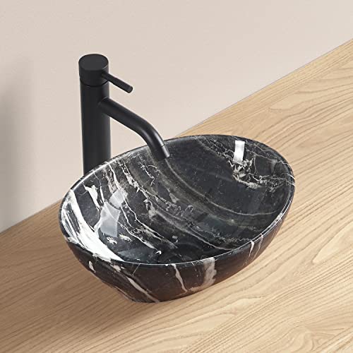 おしゃれ 洗面ボウル 410*340*145mm 置き型 洗面ボール 楕円形 洗面台 手洗い鉢 手洗い器 洗面鉢トイレ 手洗いボウル 小型 陶器製