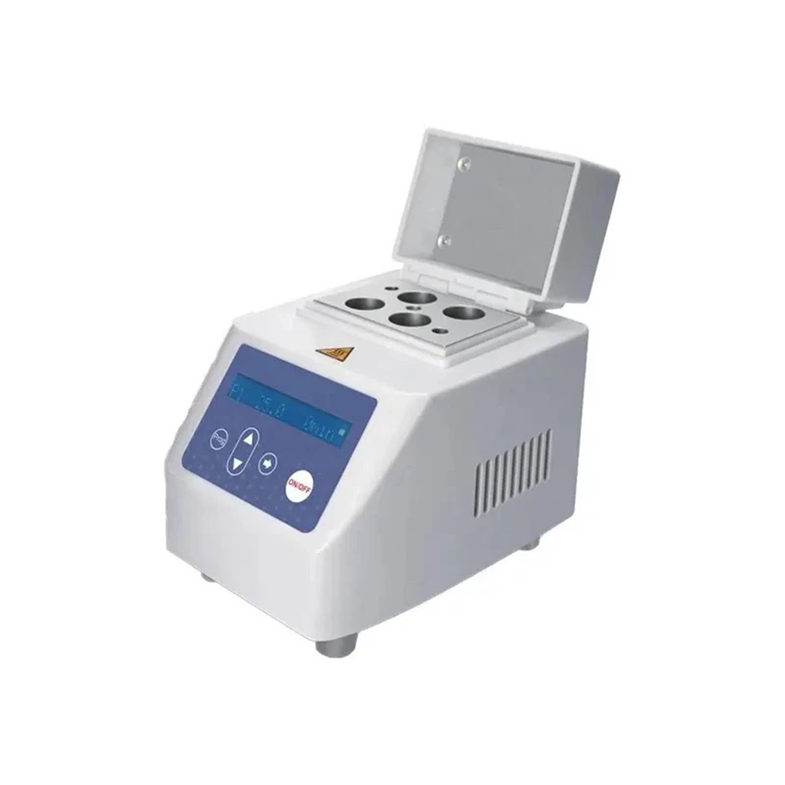 Centrifuge Machine, Mini Dry Bath Incubator LCD 0.2/0.5/1.5/2/15/50ml with Heating Block Lab Thermostat Dry Bath Gel Biofiller Machine(MiniH100 Heat)