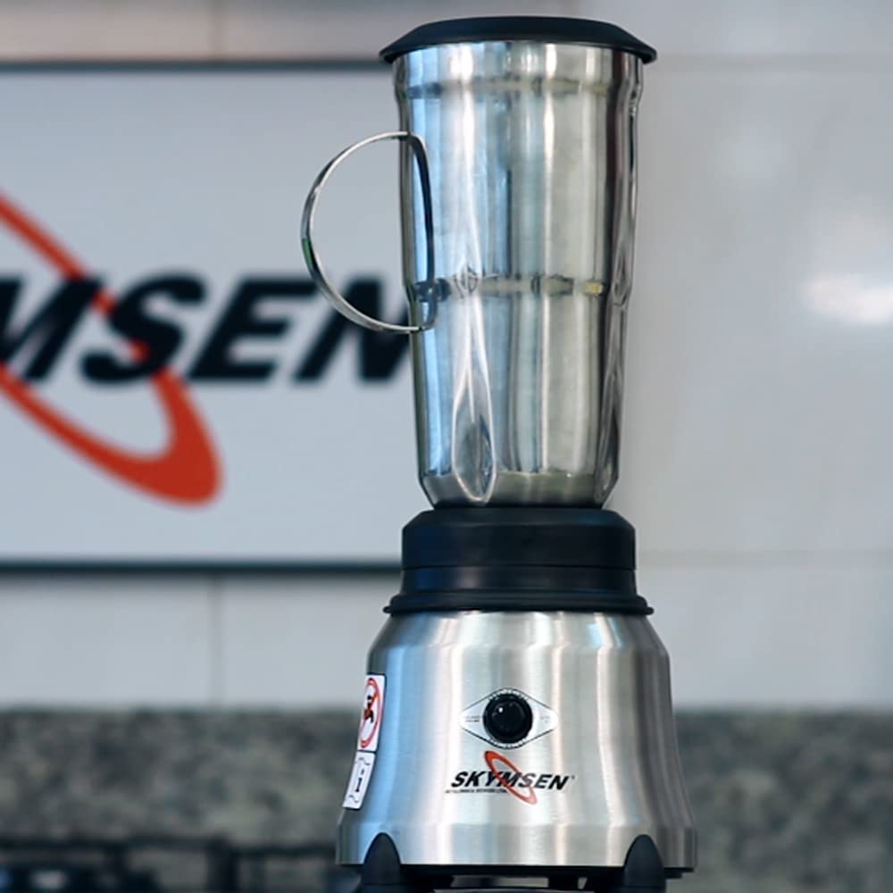 Detalhes Liquidificador Skymsen Inox