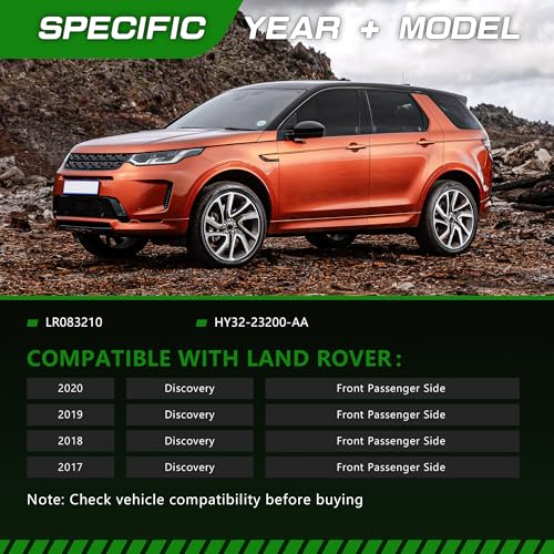 Image of Power Window Regulator with Motor Compatible with Land Rover Discovery L462 2017-2020,Front Passenger Side,with Anti-Clip Function,Replace# LR083210 HY32-23200-AA