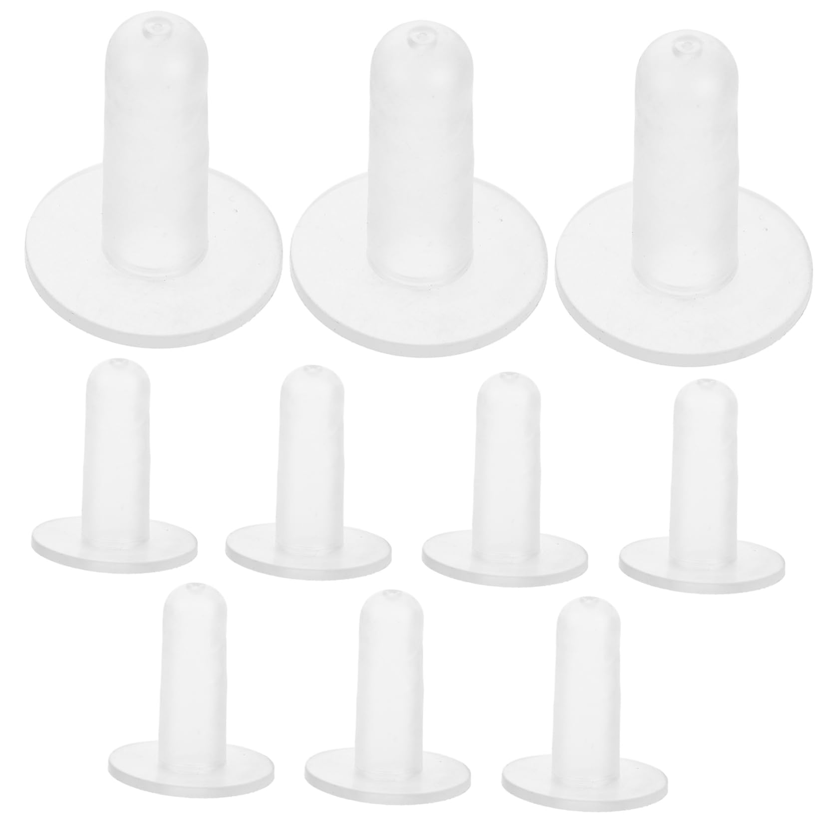 Yardenfun Lamb Milk Bottle Nipples 10 Pack Goat Bottle Nipples Easy Install for Young Livestock