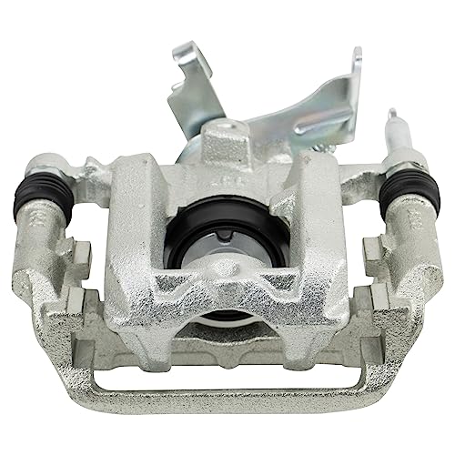 Image of TRQ Front and Rear Brake Caliper Set Zinc Coated Brackets Hardware Compatible with 2012-2017 Buick Verano