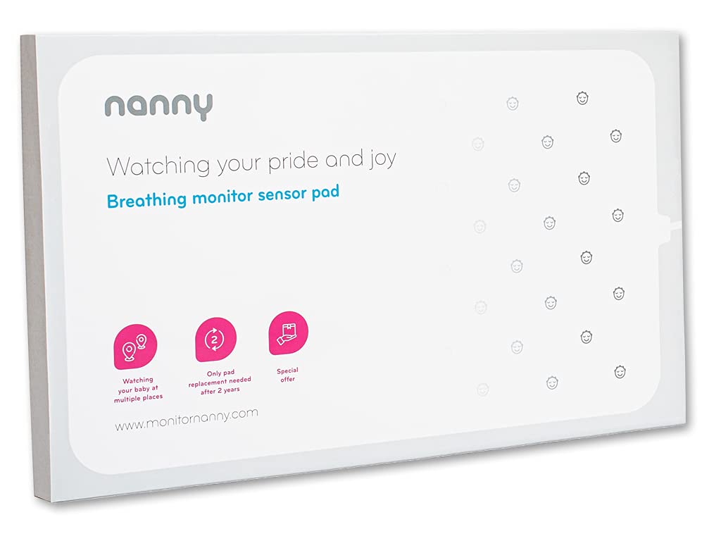 Nanny Extra Sensor Pad-INTENDED FOR THOSE WHO BOUGHT THE EUROPEAN NANNY BABY MOVEMENT MONITOR - EU M